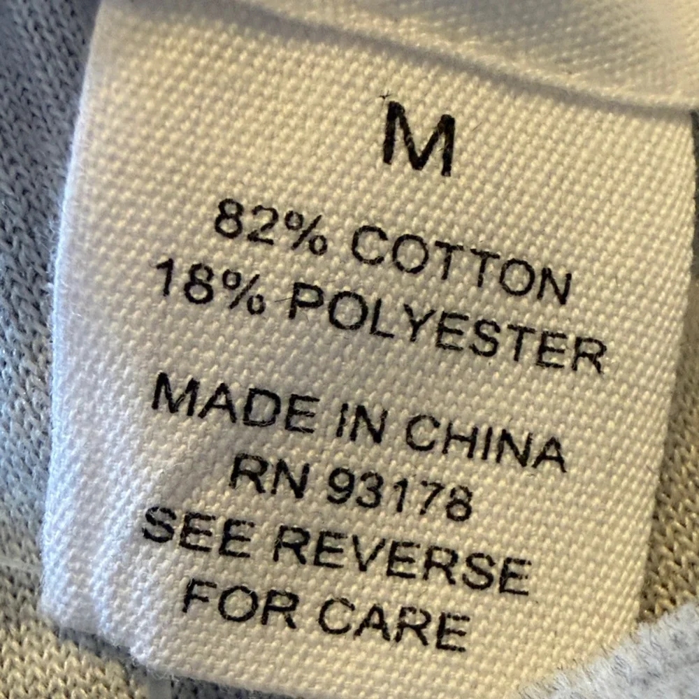 Workshop Republic Clothing Light Gray Crewneck Velour Sweatshirt - Picture 7 of 7